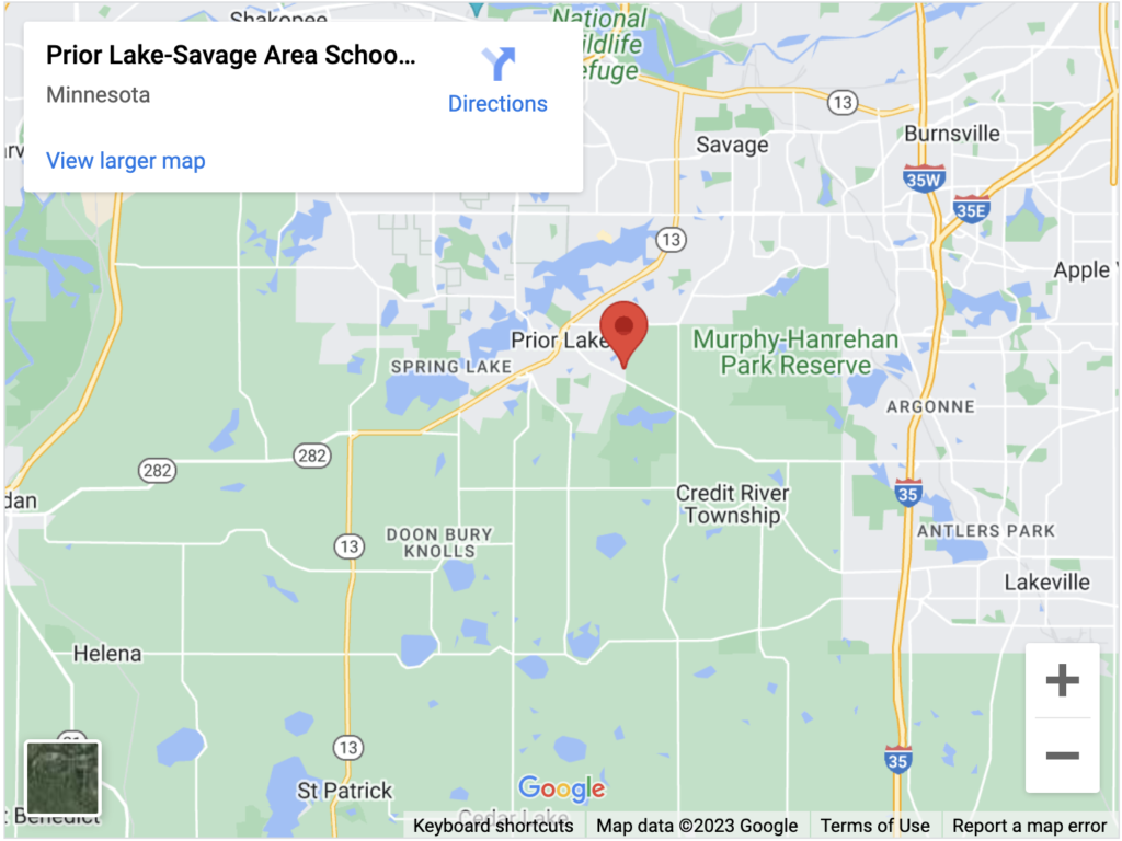 Prior LakeSavage Area Schools Prior Lake State Agency